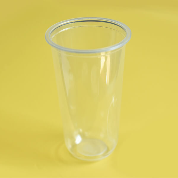 热销Pp材质透明塑料杯微波安全一次性塑料热透明杯