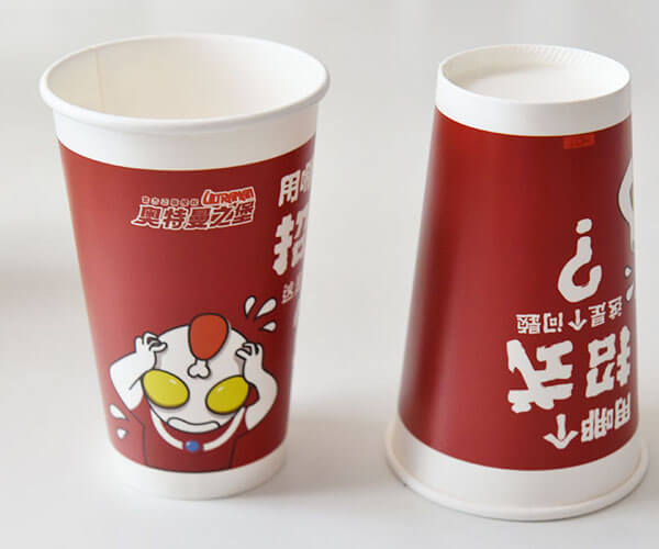 corrugated paper cups