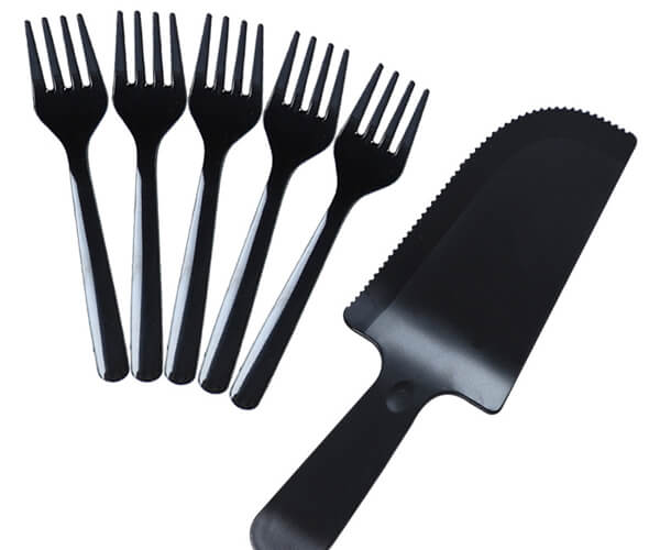 disposable plastic spoon