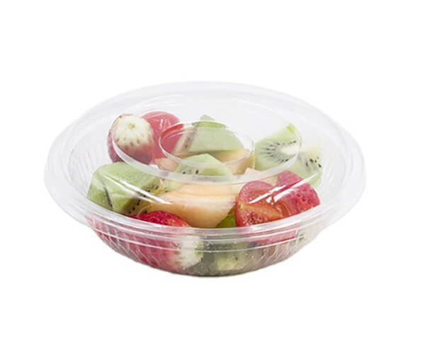 disposable plastic salad containers with lids