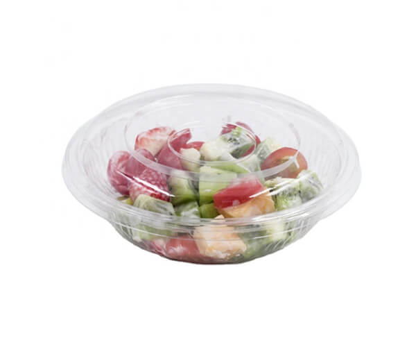 plastic disposable salad bowls