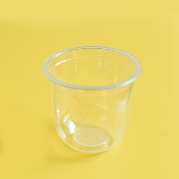 注塑模具泡泡茶杯420毫升PP材料一次性强力壁杯