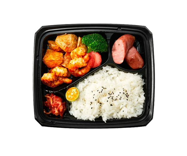 disposable transparent plastic food containers