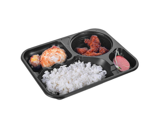 disposable plastic food container