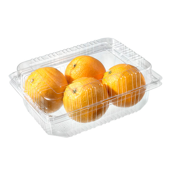 一次性透明橙子塑料包装盒水果包装容器
